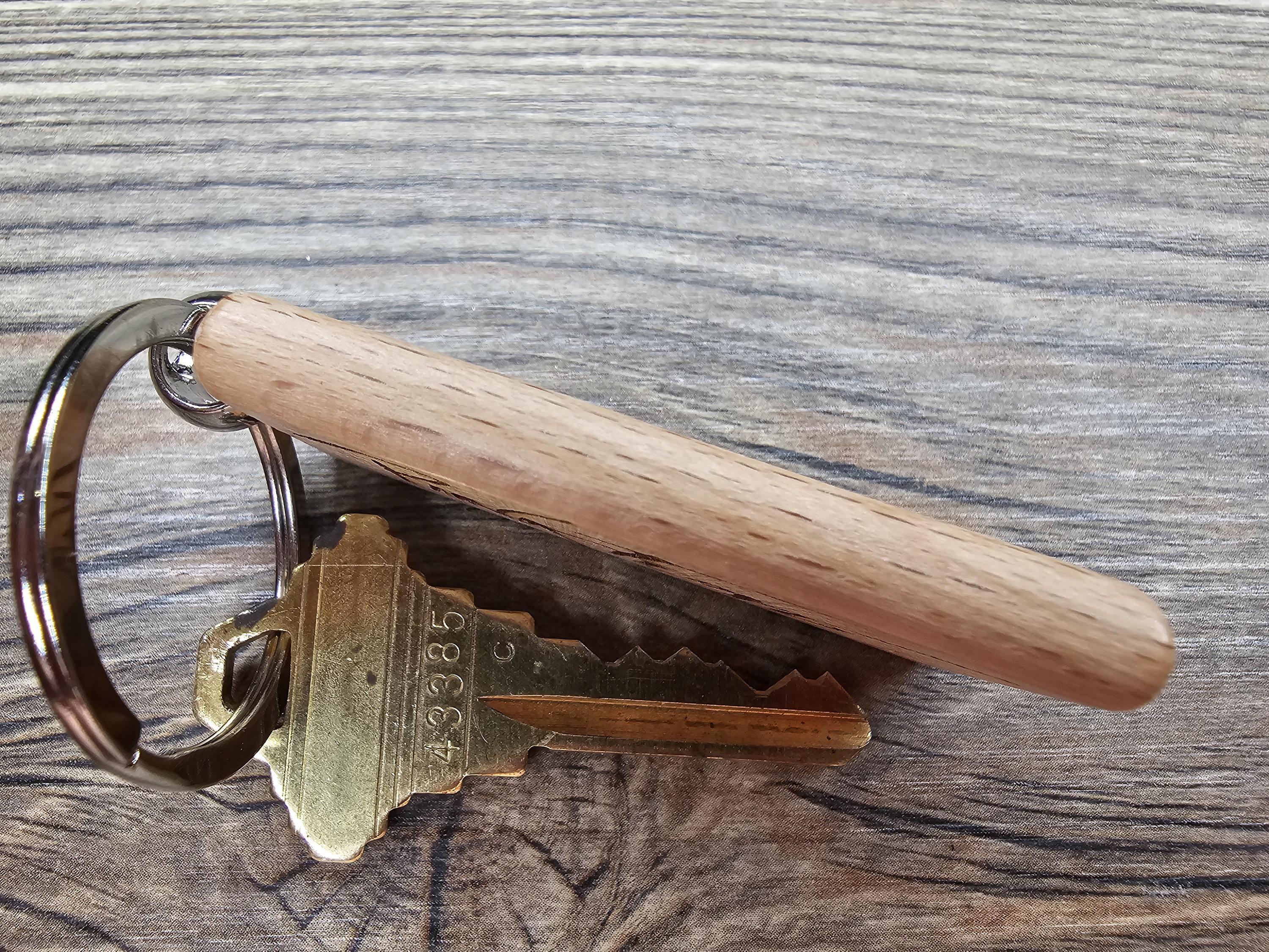 Pink Floyd keychain / bag charm:laser engraved hardwood with stainless steel keyring