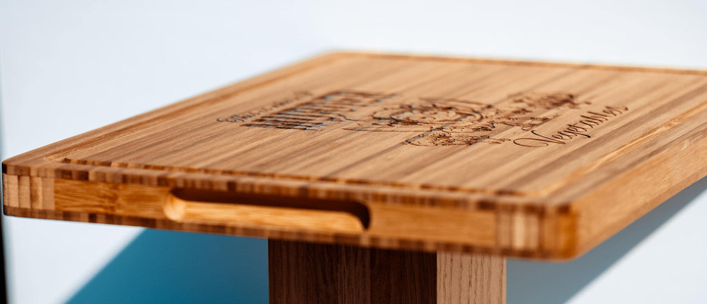 This is where i murder vegetables bamboo cutting board